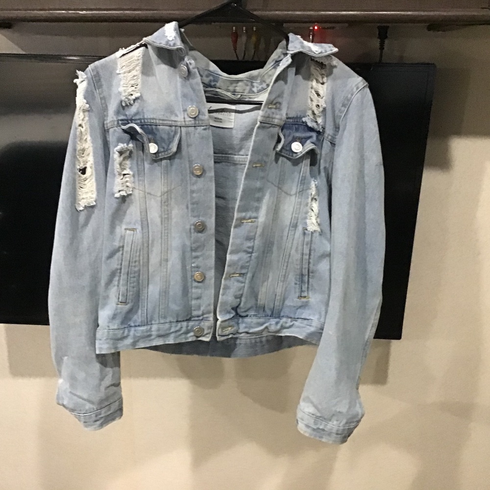 Distressed/ripped  Jean jacket